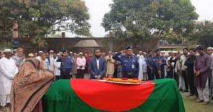 কলকাতায় মারা যাওয়া এমপি জোয়াহেরকে রাষ্ট্রীয় মর্যাদায় দাফন